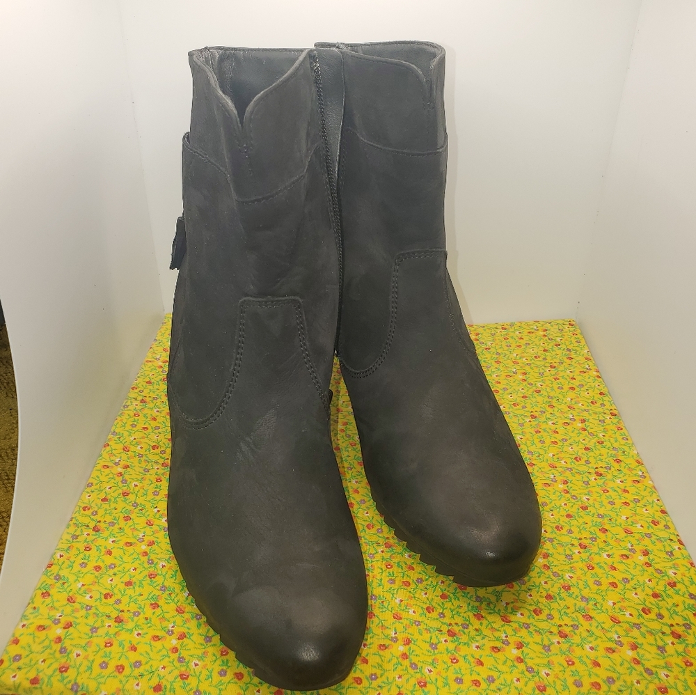 Paul Green Muncken wedged high heel ankle boots (new) - Picture 4 of 15